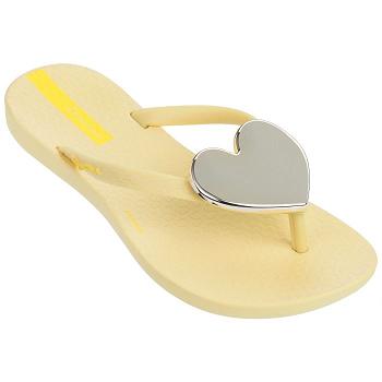 Ipanema Flip Flops Kids Maxi Heart Yellow 841967AGD Ireland